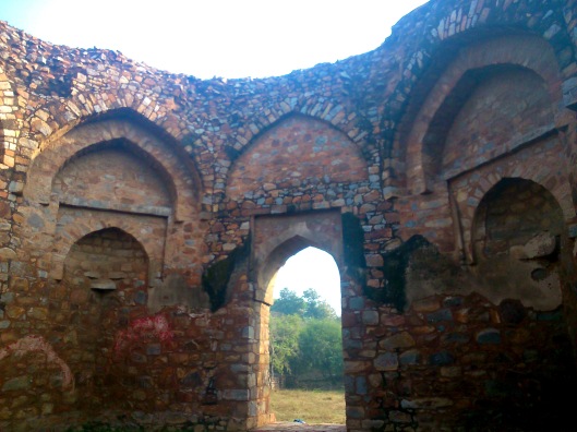 Inner view of Balban's Tomb