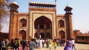Entrance of Taj Mahal- Great Gate